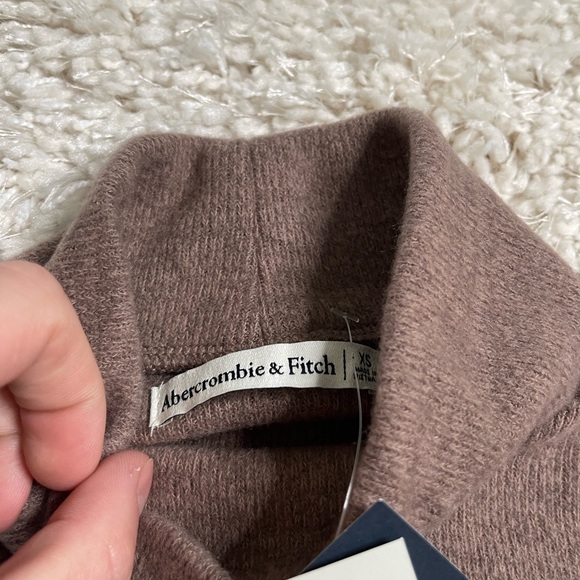 Abercrombie and Fitch Brown Sweater Dress Size XS - Picture 7 of 12